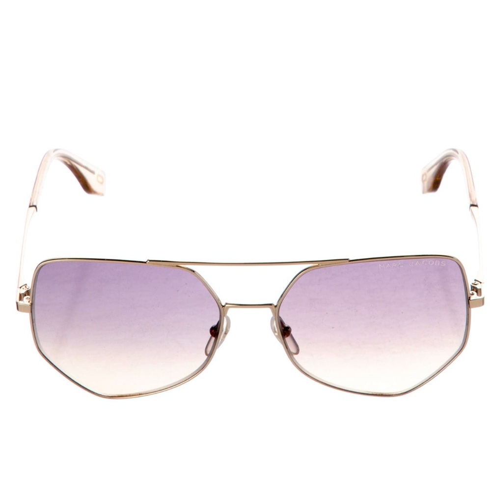 Marc Jacobs gold rim aviator sunglasses